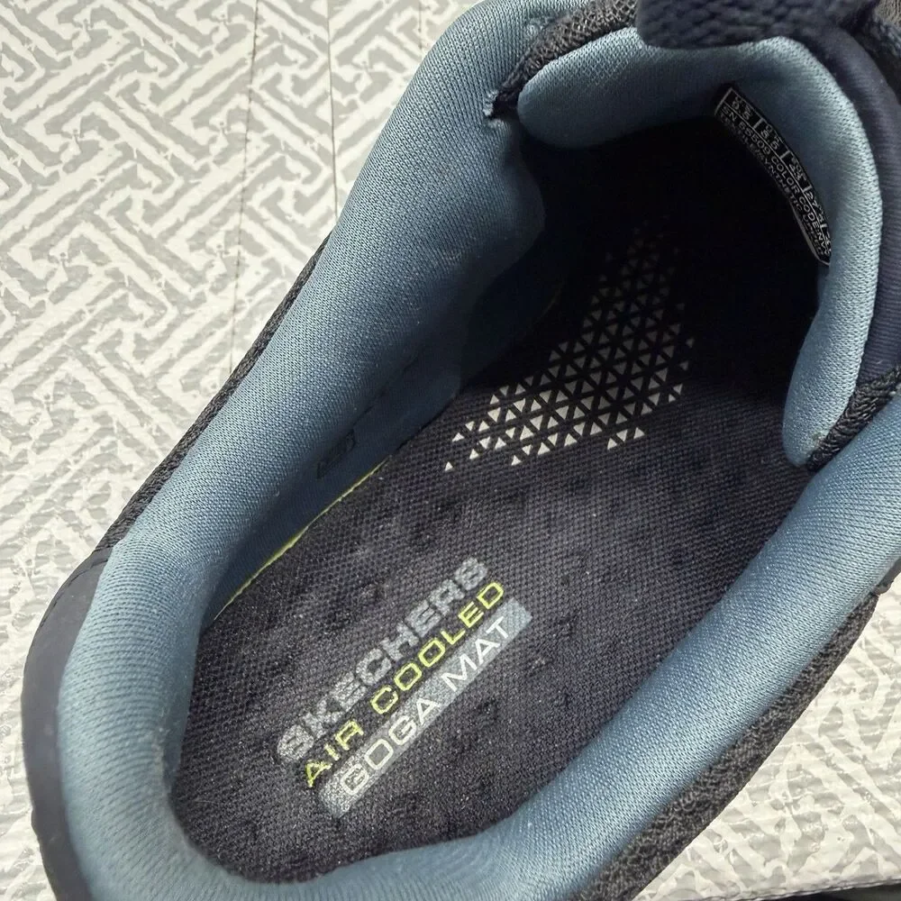 Skechers GOwalk 5 Qualify Navy Blue Mesh Men’s Walking Shoes 55509 Size 9.5